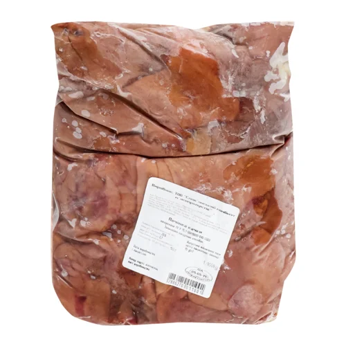 Печінка Качки Заморожена В/ґ, ТОВ Слов'янський Комбінат М'ясопродуктів, 1 кг