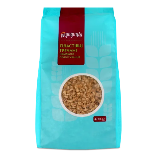 Пластівці Гречані, Традиція, 400 Г