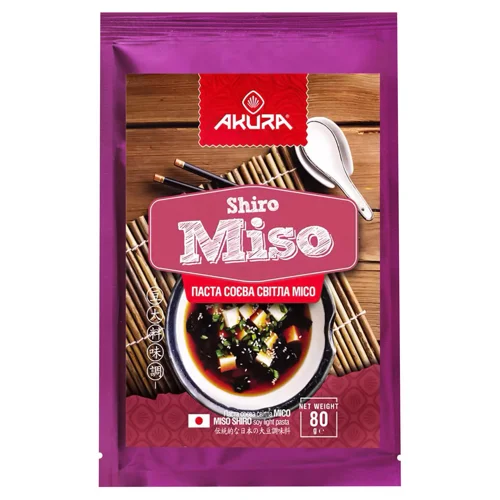 Паста соєва Akura світла місо 80г