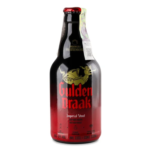 Пиво Gulden Draak Imperial Stout темне 0,33л