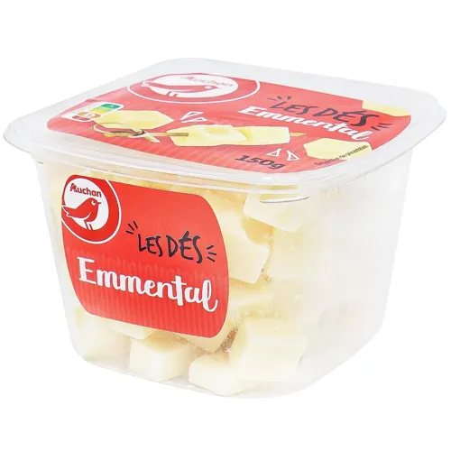 Сир Ашан Емменталь 45% 150г