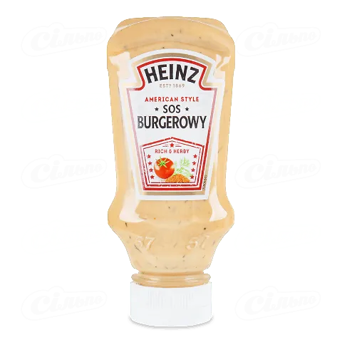 Соус Heinz «Американський» для бургерів, 230г