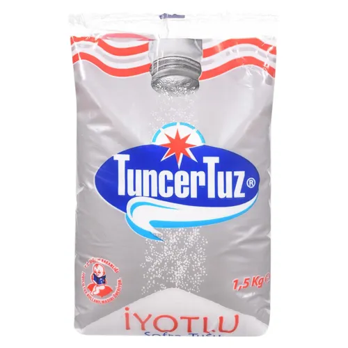 Сіль йодована Tuncer Tuz 1,5кг