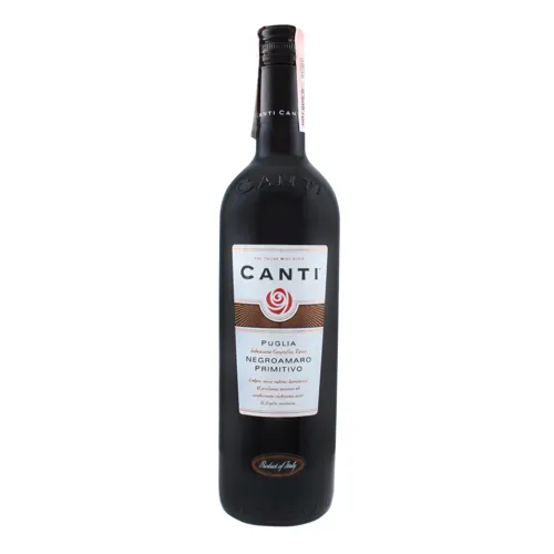 Вино 0.75л 12% червоне сухе Negroamaro Primitivo Puglia Canti пл