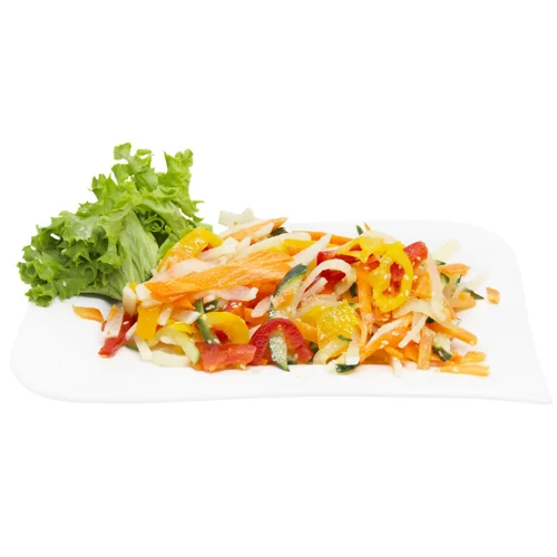 Салат з дайконом та свіжими овочами ваг. Кулінар