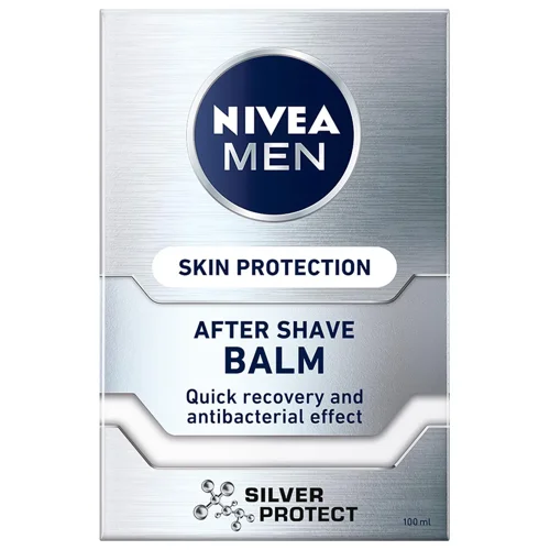 Бальзам після гоління NIVEA MEN Срібний захист з антибактеріальним ефектом 100мл
