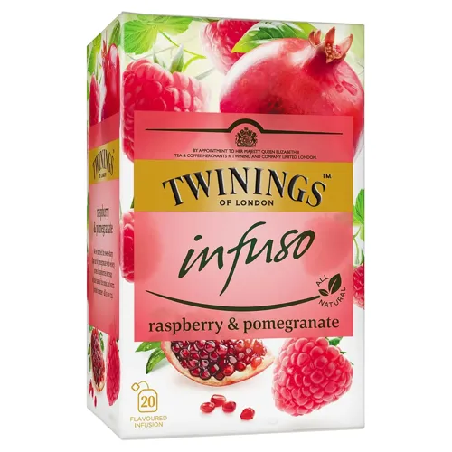Чай трав'яний Twinings Infuso гранат-малина 20шт