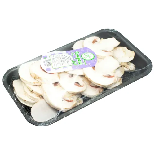 Печериці Корисно Органічно білі нарізка 190г