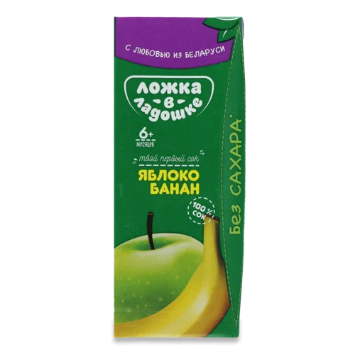 Сік Дитячий Яблуко-Банан, Н/О, Т/П 200мл