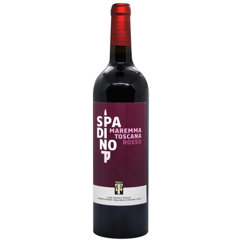 Вино Spadino Maremma Toscana Rosso червоне сухе 13% 0,75л