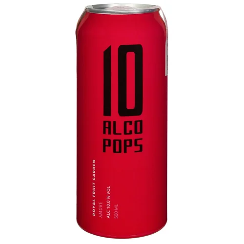 Напій слабоалкогольний Alco Pops Amoрe енергетичний 10% 0,5л