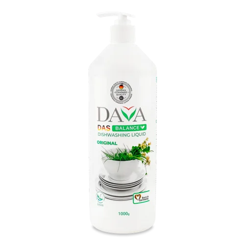 Екологічний Засіб Для Миття Посуду Original Balance Dava, 970мл