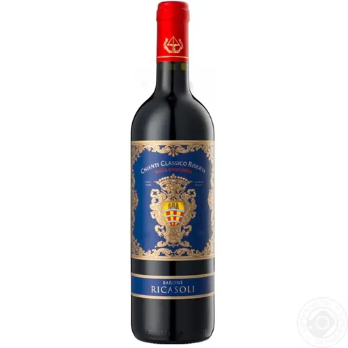 Вино Barone Ricasoli Chianti Classico Riserva Rocca Guicciarda червоне сухе 13,5% 0,75л