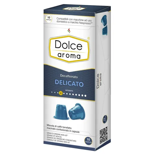 Кава Dolce Aroma Decaffeinato Nespresso капсула 10шт