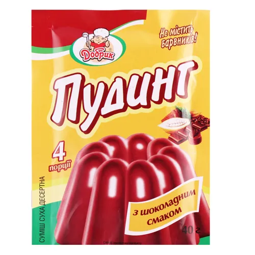 Пудинг з шоколадним смаком Добрик м/у 40г