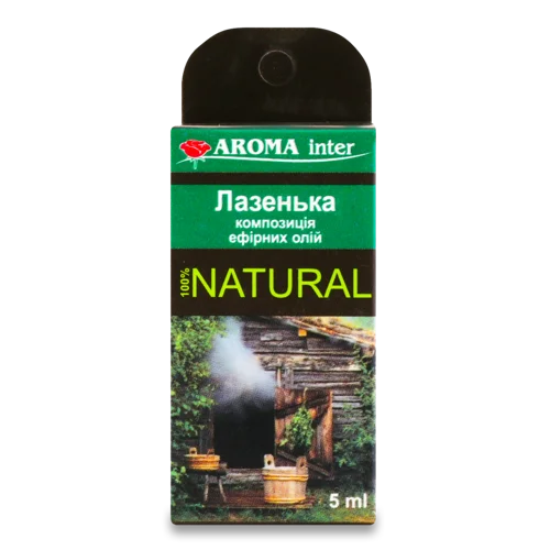 Ефірна Олія Лазенька Aroma Inter, 5мл, натуральна, в/с