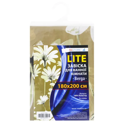 Завіска для ванної Vanstore Berga 63017 180х200см