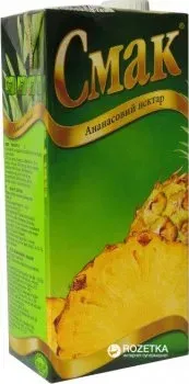 Нектар ананасовий смак 1л