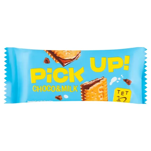 Печиво Pick Up з молочним шоколадом 28г