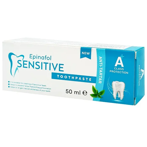 Зубна паста Epinafol Sensitive Anti-Tartar 50мл