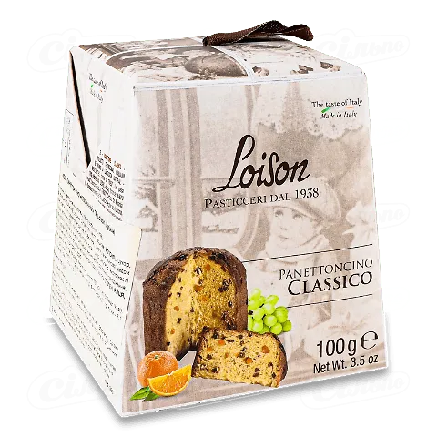 Кекс Loison «Панеттончіно» класичний, 100г