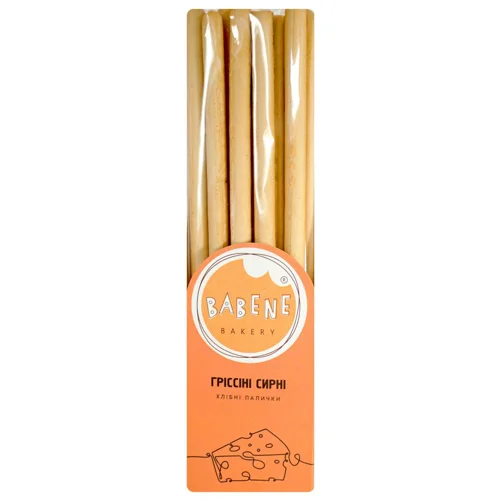 Гріссіні Бабене сирні 120г