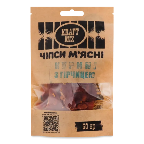 Чипси М'ясні Курині В/К З Гірчицею Kraft, 0.05 кг