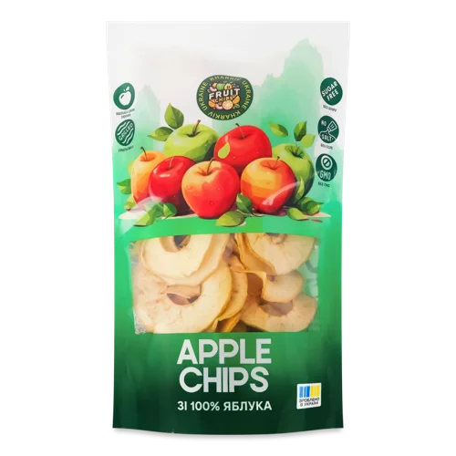 Яблучні Чипси Вищого Ґатунку, ТОВ Харчові Сушильні Технології, 35г