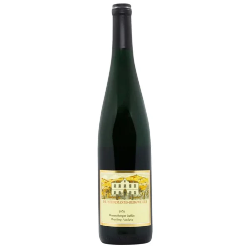 Вино Dr. Heidemanns-Bergweiler Brauneberger Juffer Riesling Auslese 1976 біле солодке 8% 0,75л