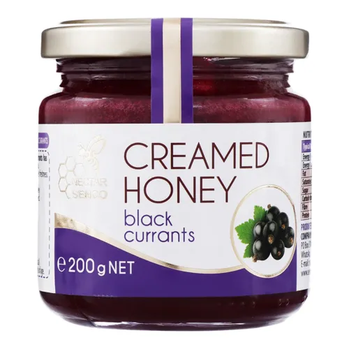 Крем-мед з чорною смородиною Nectar Senco с/б 200г