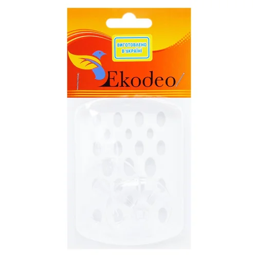 Мильниця Ekodeo Polo біла пластик