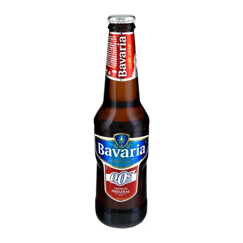 Пиво 0.33л 0% безалкогольне світле фільтроване пастеризоване Original Premium Bavaria