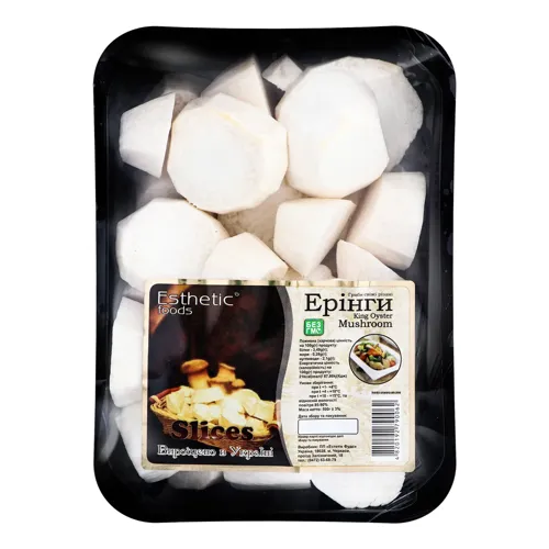 Гриби свіжі різані Ерінги Esthetic foods п/у 500г