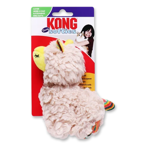 Іграшка для котів Kong Лама, з натуральної тканини, 1 шт.