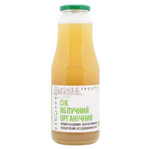Сік Тростинка яблучний органічний 1л