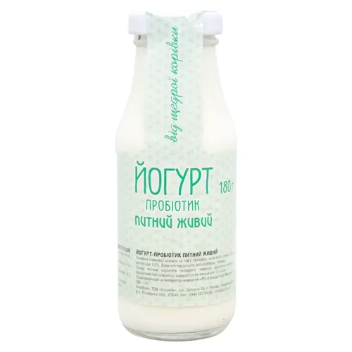 Йогурт-пробіотик Азорель Живий 4% 180г