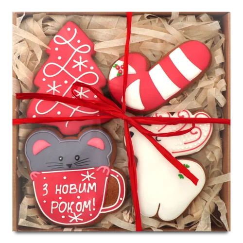 Пряники Сувенірні Казковий Новий Рік, в/ґ, к/у 300г