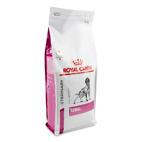 Корм сухий повнораціонний дієтичний для дорослих собак Renal Royal Canin, м/у 2кг