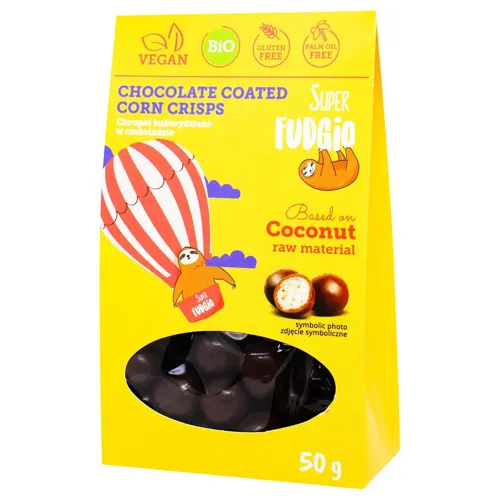 Чіпси Super Fudgio кукурудзяні в шоколаді 50г