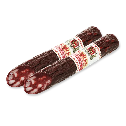 Ковбаса Напівкопчена Дунайська Ольхівський М'ясокомбінат, кг