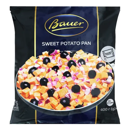 Суміш овочева заморожена Sweet potato pan Bauer м/у 400г