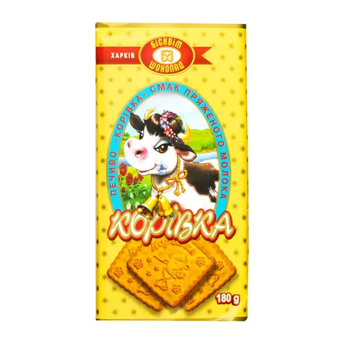 Печиво Корівка топлене молоко ХБФ 180г