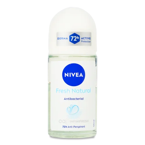 Антиперспірант Натуральна Свіжість Nivea, Вищий ґатунок, Пластикова Пляшка 50мл