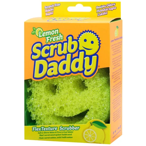 Губка кухонна Scrub Daddy Lemon Fresh з ароматом лимона
