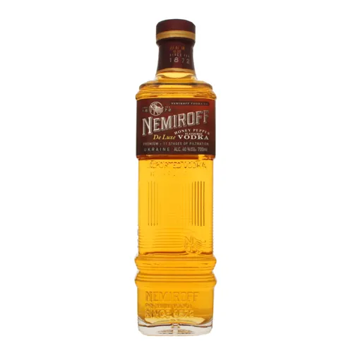 Настоянка 0.7л 40% медова з перцем De Luxe Nemiroff пл