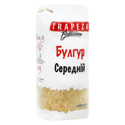 Булгур Trapeza середній 1кг