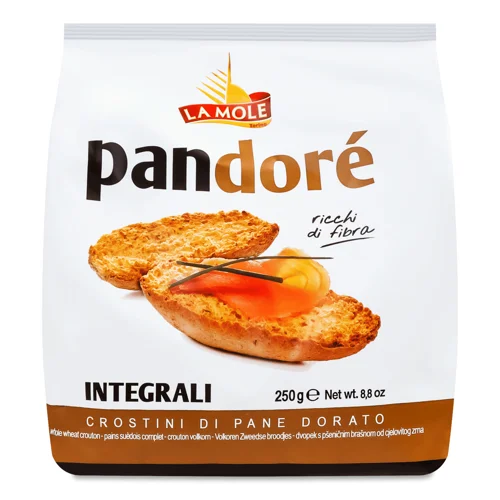 Крутони La Mole цільнозернові 250г