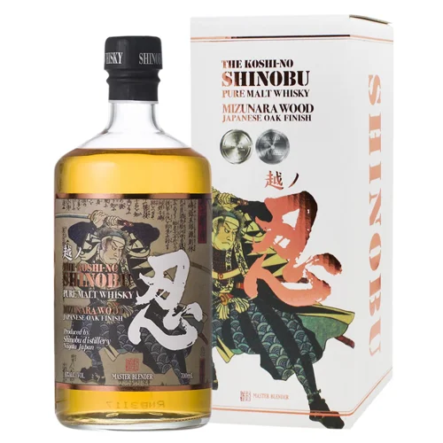 Віскі Shinobu Pure Malt Mizunari Oak 43% 0,7л