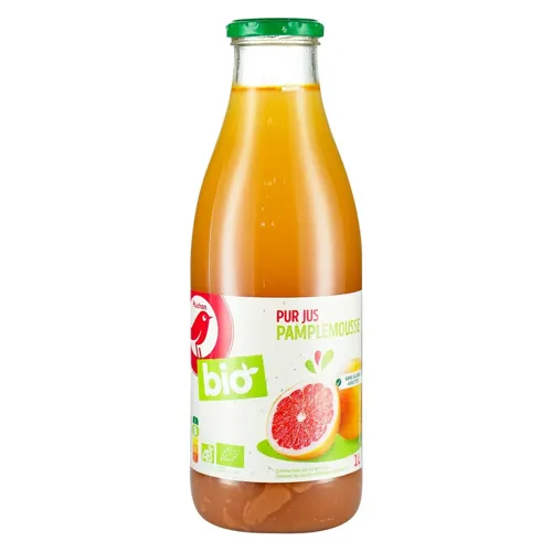 Сік Ашан грейпфрутовий органічний 1л