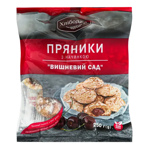 Пряники Вишневий сад Хлібодар м/у 250г
